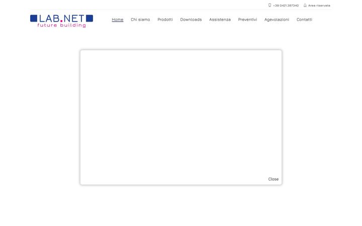 Screenshot of lab-net.it