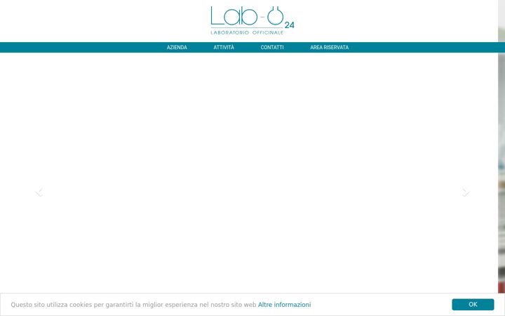 Screenshot of lab-o24.it