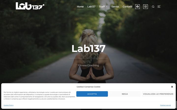 Screenshot of lab137.eu