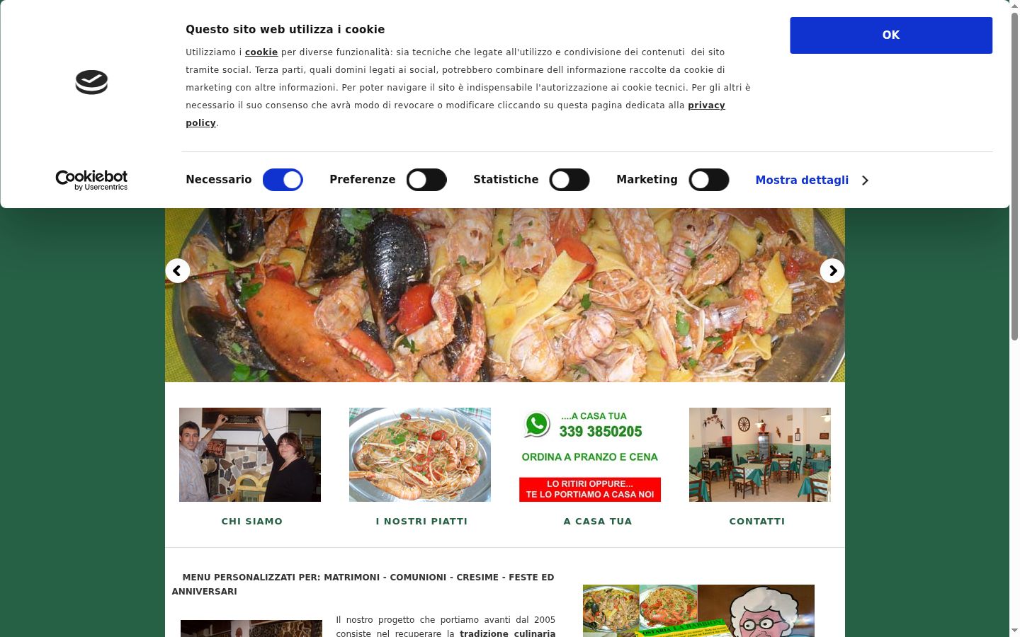 Screenshot tal-banner tal-kunsens muri qabel kwalunkwe interazzjoni