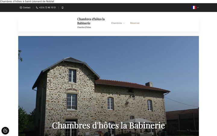 Screenshot of lababinerie.fr