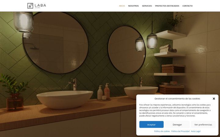 Screenshot of labaestudio.es