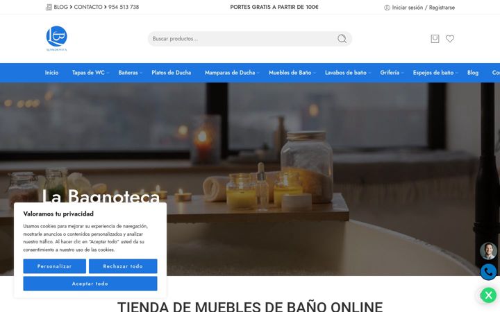 Screenshot of labagnoteca.es