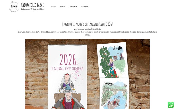 Screenshot of labai.it