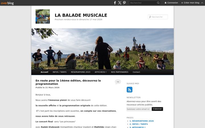 Screenshot of labalademusicale.com