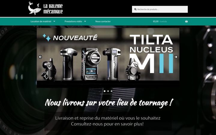 Screenshot of labaleinemecanique.fr