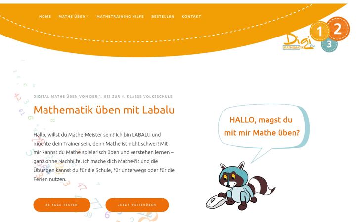 Screenshot of labalu.at
