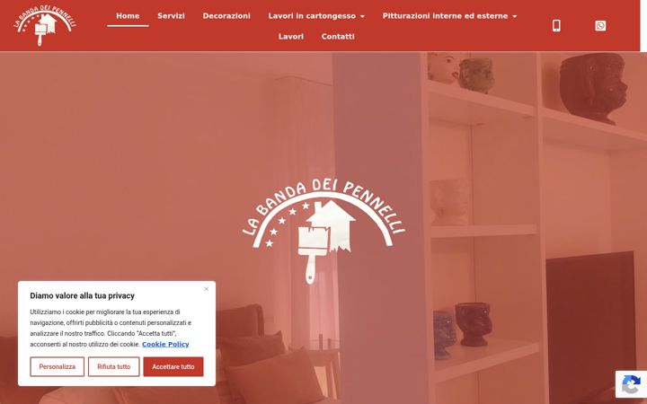 Screenshot of labandadeipennelli.it