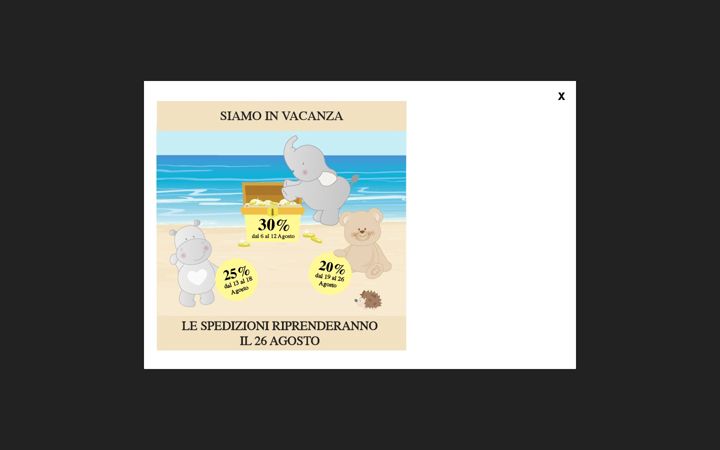 Screenshot of labandadelriccio.it