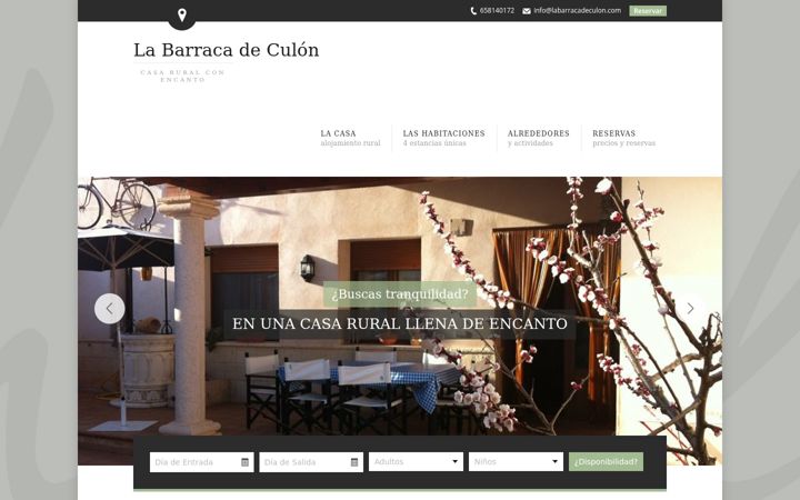 Screenshot of labarracadeculon.com