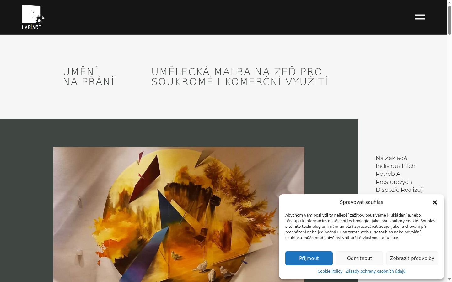 Sutikimo reklamjuostės, rodytos prieš bet kokią sąveiką, ekrano kopija