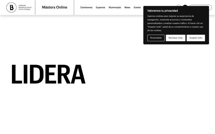 Screenshot of labasad.com