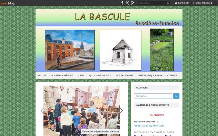 Screenshot of labascule-bussieredunoise.info
