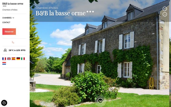 Screenshot of labasseorme.com