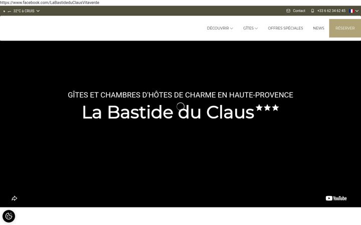 Screenshot of labastideduclaus-vitaverde.com