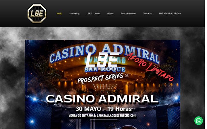 Screenshot of labatalladelestrecho.com