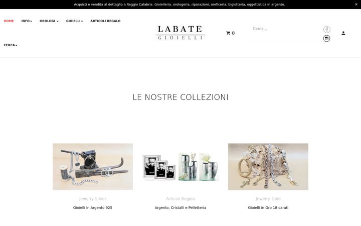 Screenshot of labategioielli.it