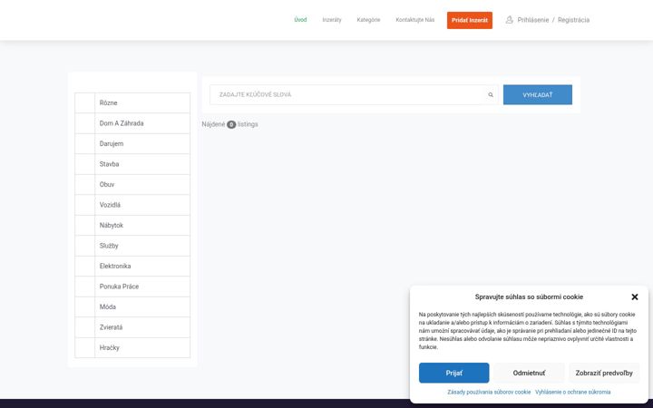 Screenshot of labazar.sk