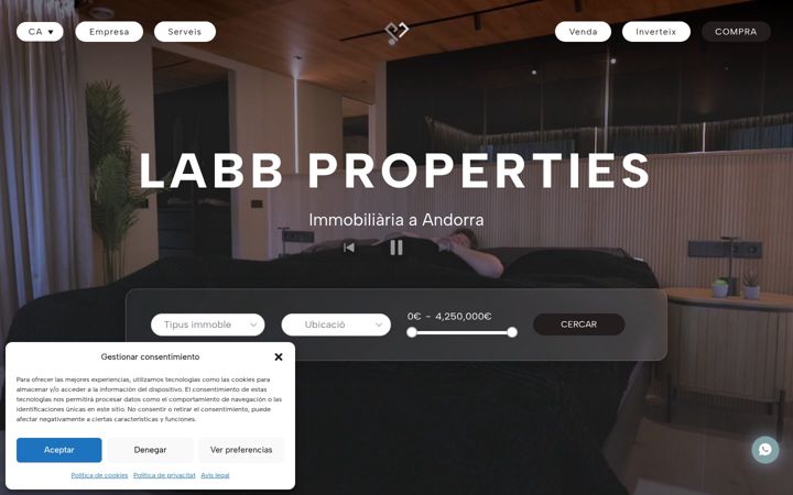 Screenshot of labbproperties.com