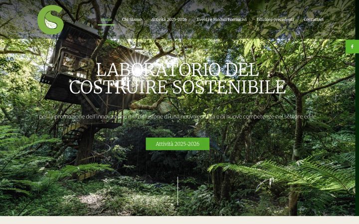 Screenshot of labcostruiresostenibile.it