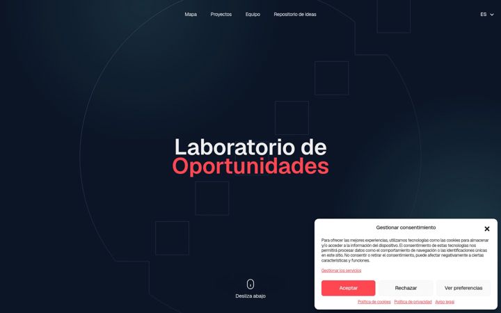 Screenshot of labdeoportunidades.com