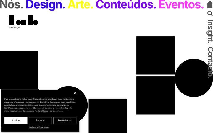 Screenshot of labdesign.pt