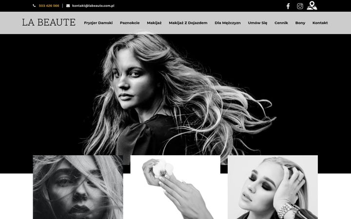 Screenshot of labeaute.com.pl