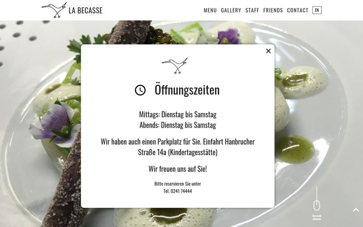 Zrzut ekranu labecasse.de