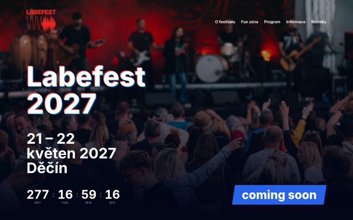 Screenshot of labefest.cz