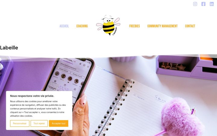 Screenshot of labeillecom.fr