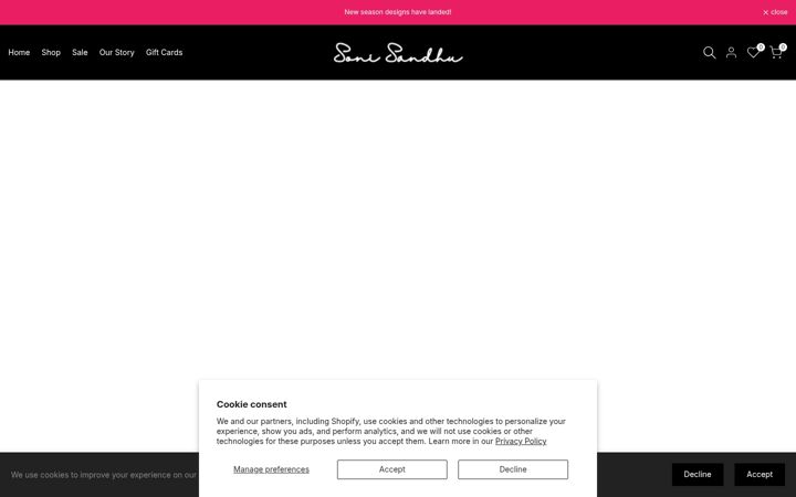 Screenshot of labelhousebyss.com