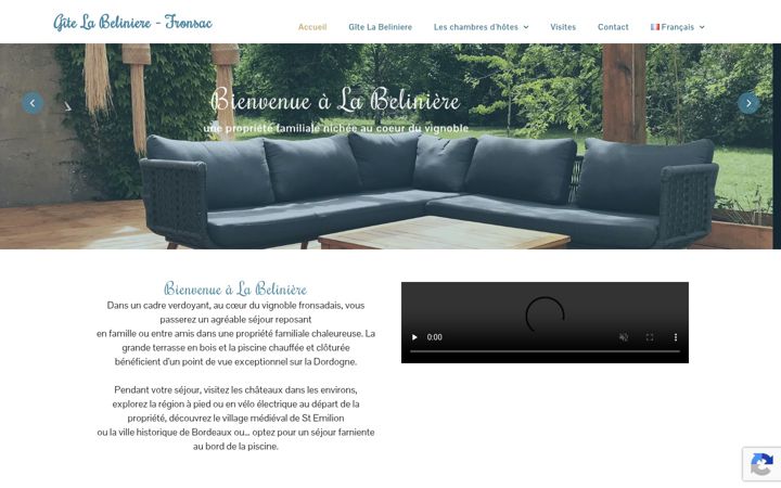 Screenshot of labeliniere.fr