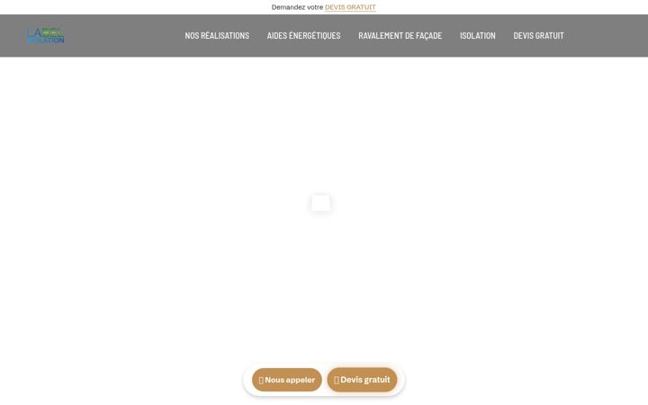 Screenshot of labelisolation.fr