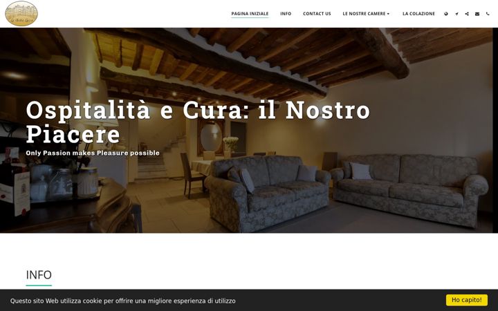 Screenshot of labellalucca.com