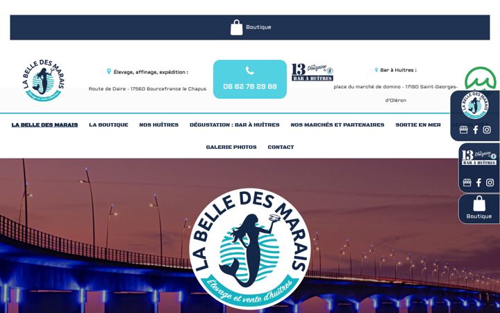 Screenshot of labelledesmarais.fr