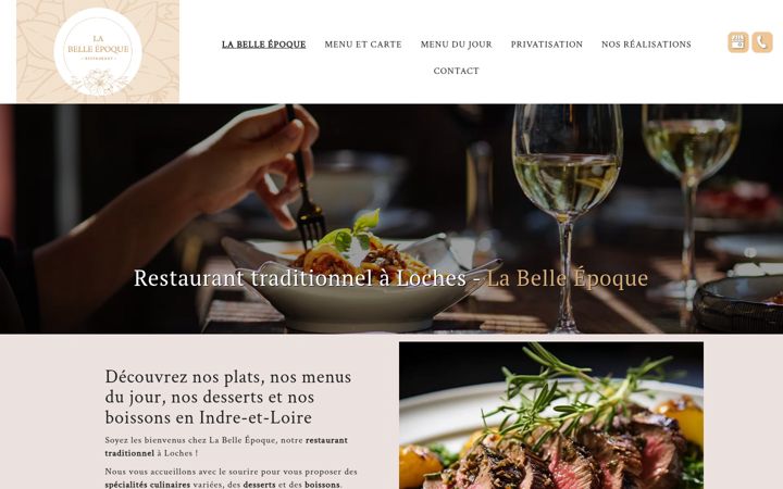 Screenshot of labelleepoque-loches.fr