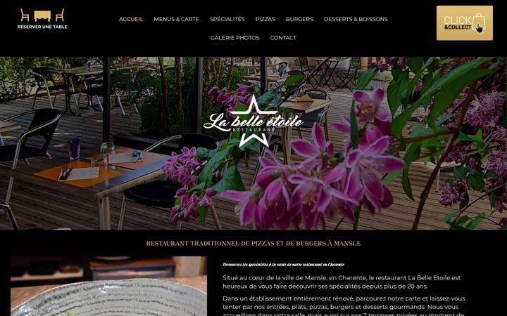 Screenshot of labelleetoile16.fr