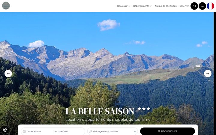 Screenshot of labellesaison-luchon.fr