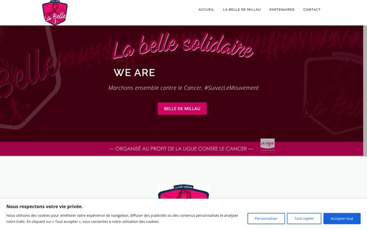 Screenshot of labellesolidaire.com