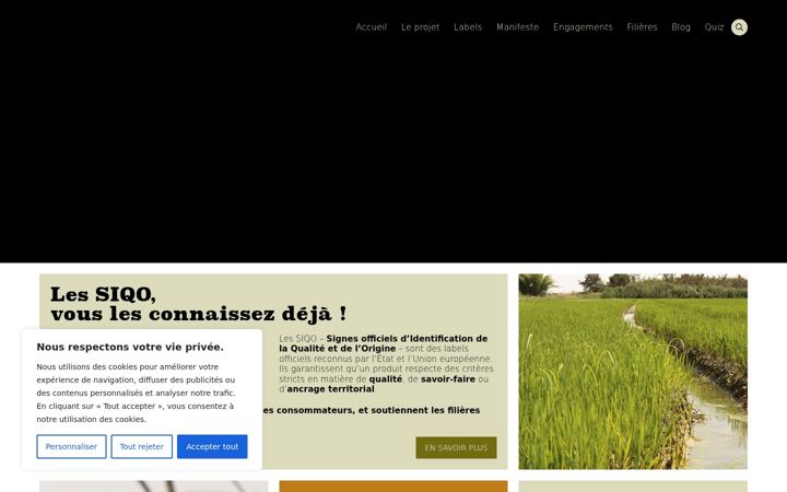 Screenshot of labels-grande-provence.fr