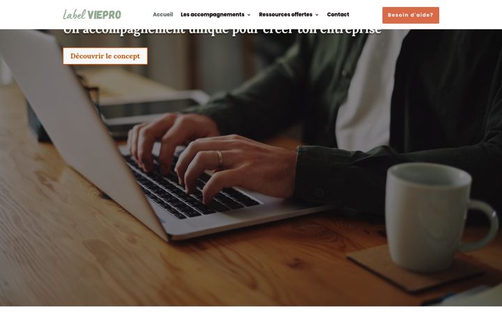 Screenshot of labelviepro.fr