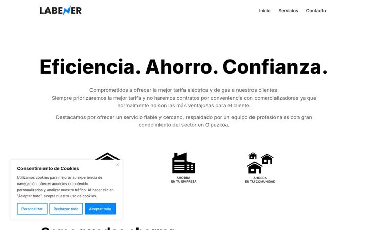 Screenshot of labener.com