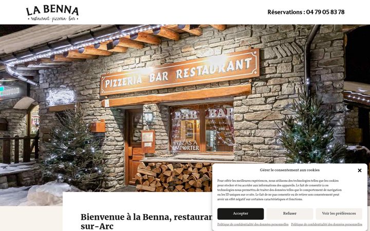Screenshot of labenna.fr