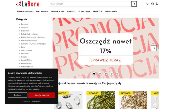 Screenshot of labera.pl