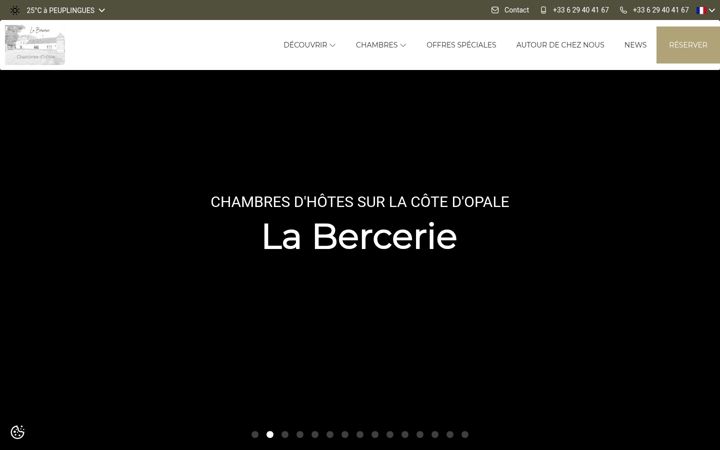 Screenshot of labercerie.com