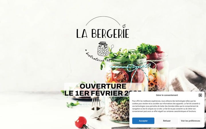 Screenshot of labergerie.net