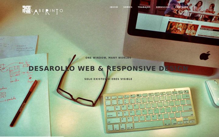 Screenshot of laberinto-art.es