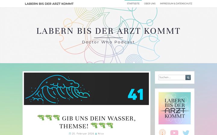 Screenshot of labernbisderarztkommt.de