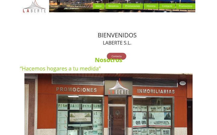 Screenshot of laberte.com