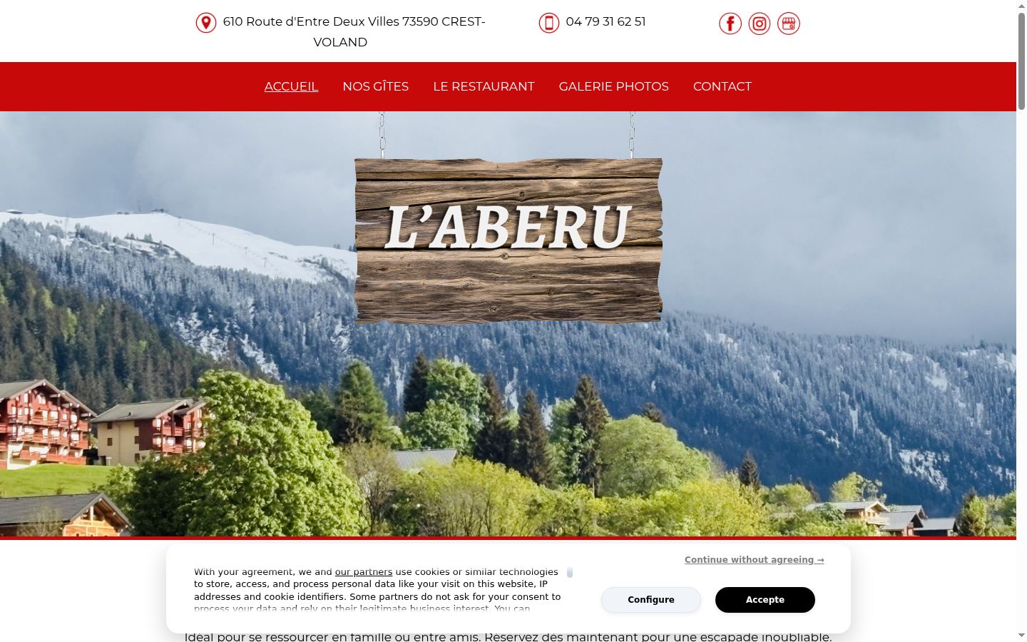 Sutikimo reklamjuostės, rodytos prieš bet kokią sąveiką, ekrano kopija